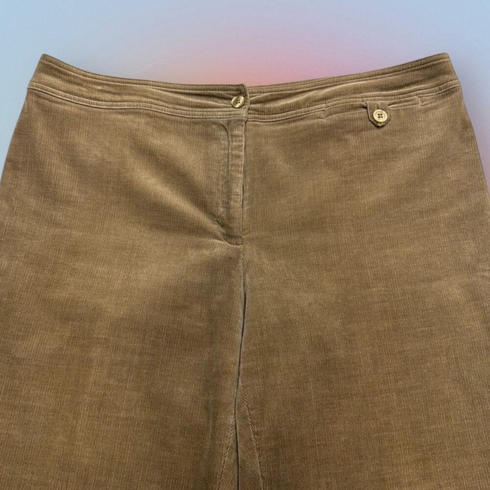 TRIBAL Women’s 12 Brown Corduroy Straight Leg Jeans